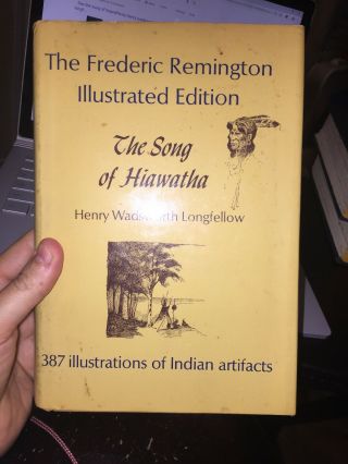 The Song Of Hiawatha By Henry Longfellow Hardback