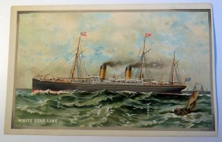 White Star Line Steerage Plan 1890 1900 Royal & United States Mail Steamers