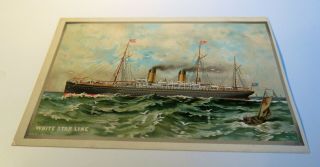 White Star Line Steerage plan 1890 1900 Royal & United States Mail Steamers 2