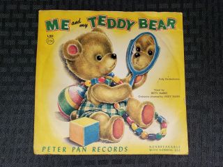 Vtg Peter Pan Records 1953 Me and My Teddy Bear & The Gladiator Songs 78 rpm 3