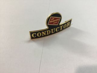 The Milwaukee Road Conductor Cap Badge