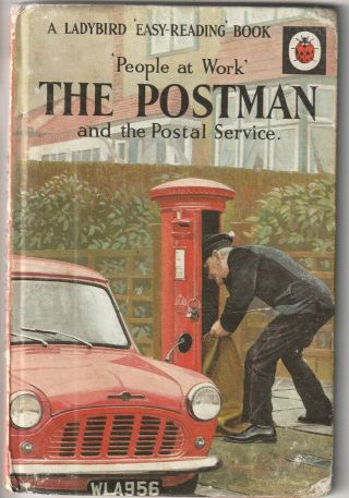 Ladybird Book People At Work 606b The Postman And The Postal Service
