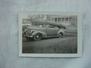 Vintage Car Photo 1938 Oldsmobile Series F Convertible Delivery 806