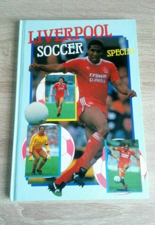 Liverpool Soccer Special Vintage Football Annual 1989 Edition Near