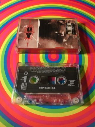 Vintage 1991 Cypress Hill Self - Titled Debut Cassette Tape