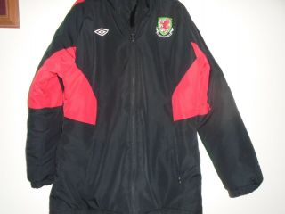 Wales Vintage Jacket Umbro Size Xl Adult