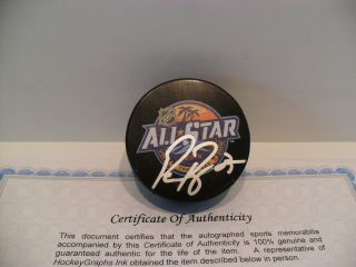 Pekka Rinne Autographed Signed 2018 Nhl All Star Game Puck Nashville
