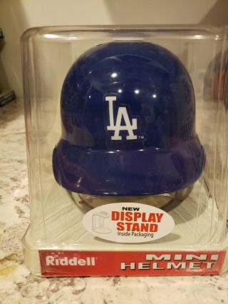 Riddell Mlb Los Angeles Dodgers Batting Mini - Helmet