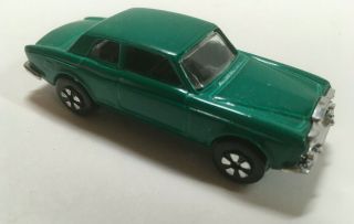 Playart Vintage Rolls - Royce Silver Shadow Corniche Green Diecast Model Car 1:64