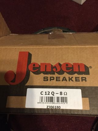 Jensen C12Q 12 