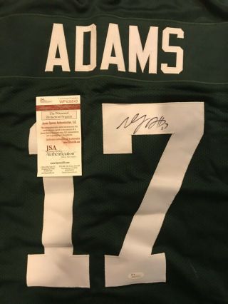 Davante Adams Autographed Signed Jersey Jsa Green Bay Packers Devante Auto