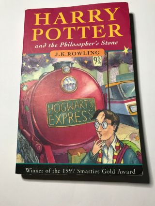 Harry Potter & The Philosopher’s Stone - Jk Rowling,  Pb 1997 First Ed 38th Print