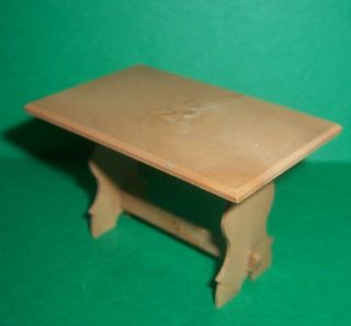 Vintage Dolls House Triang Kitchen Table Jennys Home 16th Lundby Scale