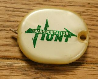 Vintage Hunts Transportation Advertising Keychain Tape Measure. 2