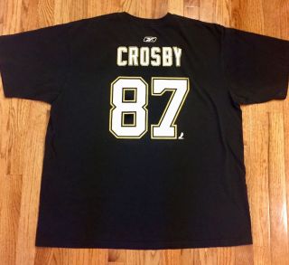 Pittsburgh Penguins - Crosby 87 Size Two Extra Large (2xl) By Reebok