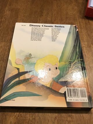 Vintage 1991 Walt Disney The Rescuers Down Under Children’s Hardcover Book 3