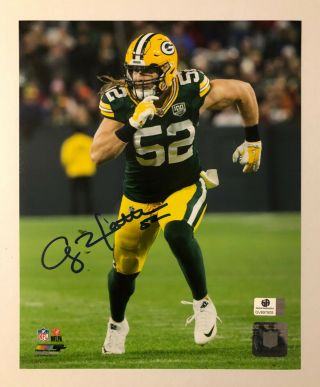 Clay Matthews Jr Signed 8x10 Photo Authentic Autographed With Packers