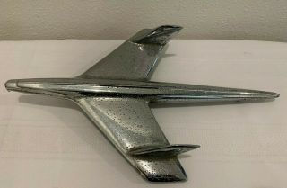 Vintage 1950’s Chevy Airplane Eagle Hood Ornament 3709685
