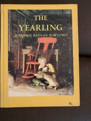 The Yearling,  By Marjorie Kinnan Rawlings,  1961 Illustration