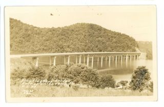 Rppc Youghiogheny Bridge Uniontown Pa Us 40 Vintage Real Photo Postcard