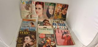 18 Vanity Fair,  Vogue,  Flair,  Housewife,  Family Circle Etc Vintage Magazines