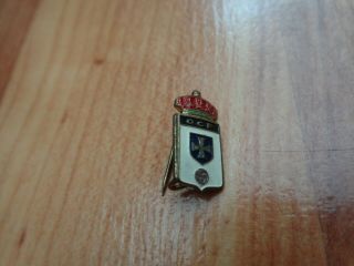 Classic Vintage Real Oviedo Spain Emblem Crest Football Enamel Pin Badge