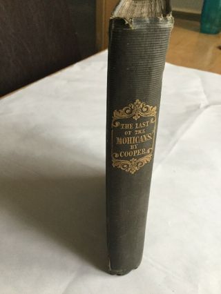 Antique Book The Last Of The Mohicans A Narrative Of 1757