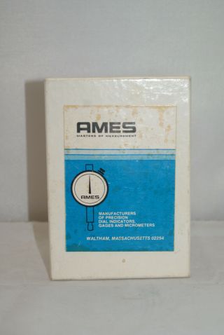 Vintage Ames Pocket Thickness Gauge Measure Dial Indicator Model 27.  001 - 1.  000
