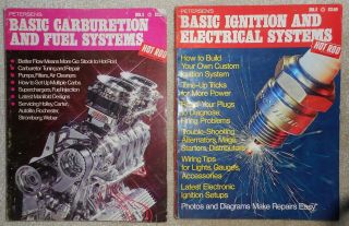 Vintage Petersen’s (hot Rod) Ignition/electrical & Carburetion/fuel System Books
