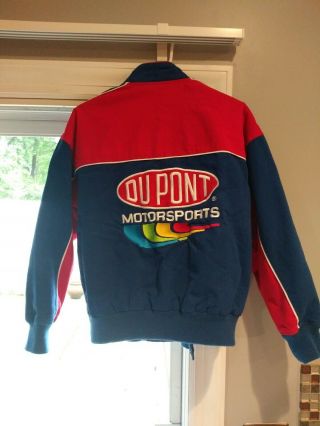Vintage Jeff Gordon Winners Circle Full Zip Hendrick Dupont Kids Jacket Sz L