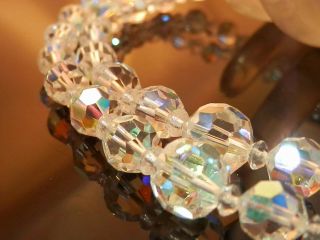 Stunning Sparkling Rhinestone Ab Crystals Vintage 50 