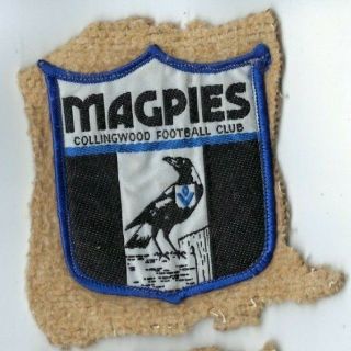 Collingwood Football Club Vintage Patch Vfl Australian Rules Football Magpies