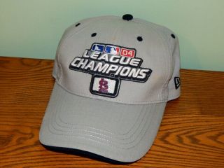 St Louis Cardinals World Series 2004 League Champion Hat Era Strapback