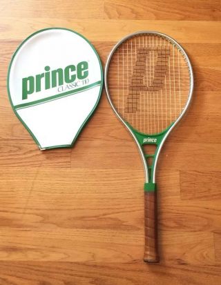 Vintage Prince Classic Series 110 Tennis Racquet 4 3/8 " Grip With Cover