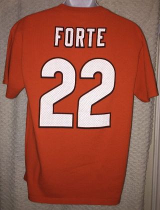 Matt Forte Chicago Bears Jersey T - Shirt Size Adult Large By Majestic