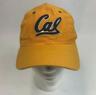 California Cal Golden Bears Zephyr Fitted Hat Yellow Size 7 1/8 Baseball Cap
