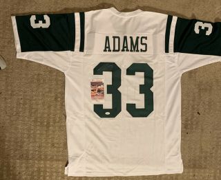 Jamal Adams Autographed York Jets Jersey - Jsa James Spence Authentication