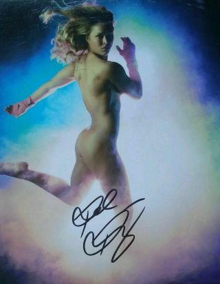Ufc Mma Legend Wwe Ronda Rousey Autographed Signed Sexy 8x10 Photo W/coa