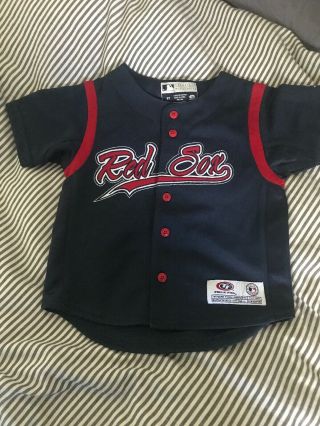 Red Sox Boston Vintage Children’s Baseball Top Size 3t
