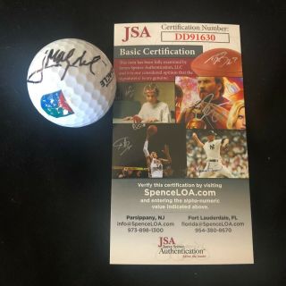 Jose Maria Olazabal Signed World Golf Hall Of Fame Ball Autograph Jsa