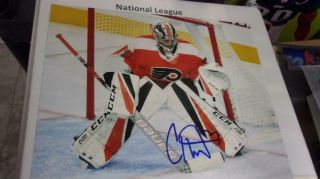 Carter Hart Philadelphia Flyers Signed 8x10 Photo