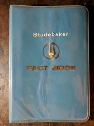 1962 Studebaker Dealer Album Fact Book Colors And Upholstery Car Auto