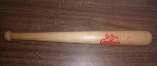Vintage 1999 Mlb St.  Louis Cardinals Team Logo Mini Baseball Bat