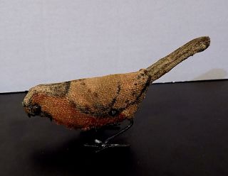 Vintage Tinplate Clockwork Pecking Bird Toy,  Possibly Schuco,  Germany.  As Found
