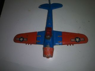 Vintage Hubley Kiddie Toy Us Navy 467 Airplane