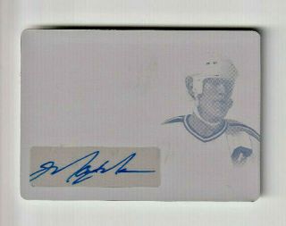 2019 20 Mark Messier Leaf In The Game Magenta Printing Plate Auto 1/1 Wow