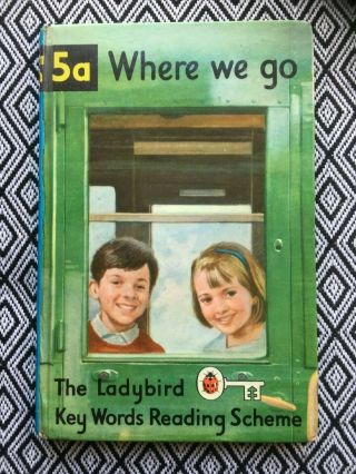 Ladybird Book - Where We Go (book 5a,  Key Words Reading Scheme) - 1964 - 2 
