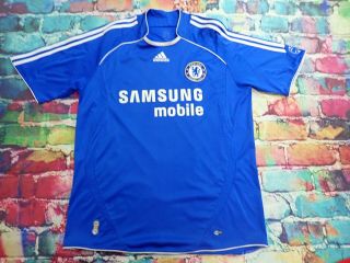 M48 2006 - 07 Chelsea Home Shirt Vintage Football Jersey Large