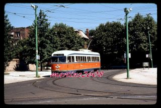 Orig.  Traction / Trolley Slide Septa (philadelphia,  Pa) 2675
