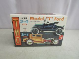 Vintage Amt 1925 3 In 1 Model " T " Ford 1:25